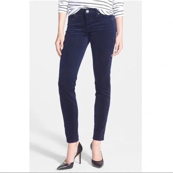 Kut from the Kloth Diana Navy Blue Skinny Pants/Jeans Size 0 - Picture 1 of 9